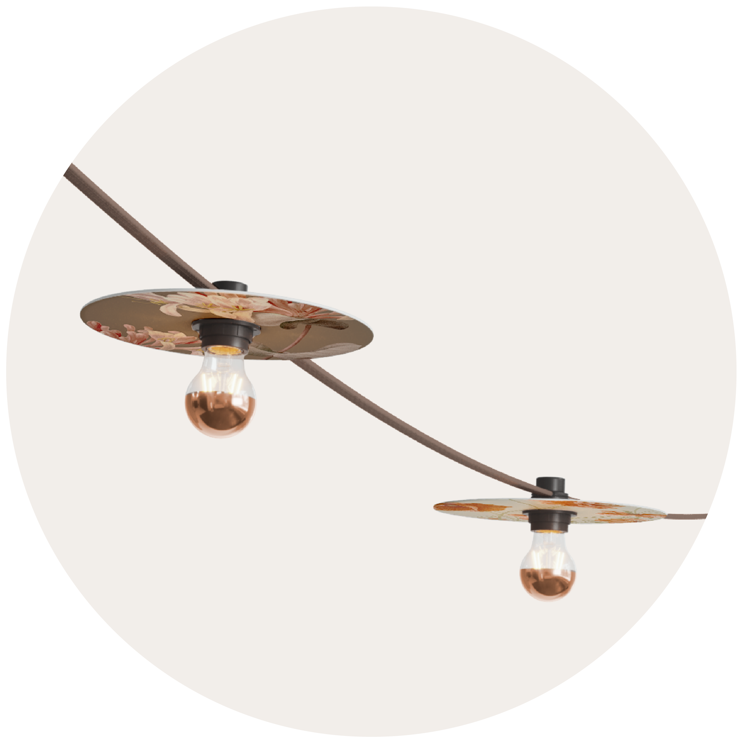 Outdoor string lights