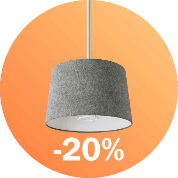Wool lampshades