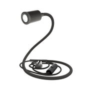 GU1d-one Lampada snodabile senza base con mini faretto LED e spina UK - Nero