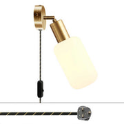 Lampada Spostaluce Snodo orientabile in metallo e spina UK - Bronzo satinato