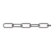 Genovese iron chain for chandeliers and suspensions - Length 50 cm