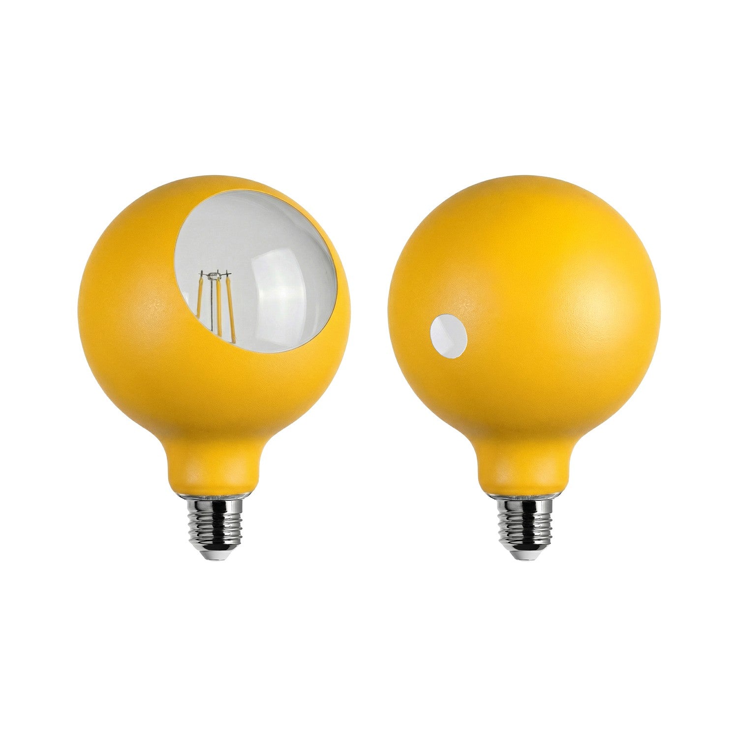 Camo LED light bulb G125 4.8W 806Lm E27 2700K Dimmable - Yellow