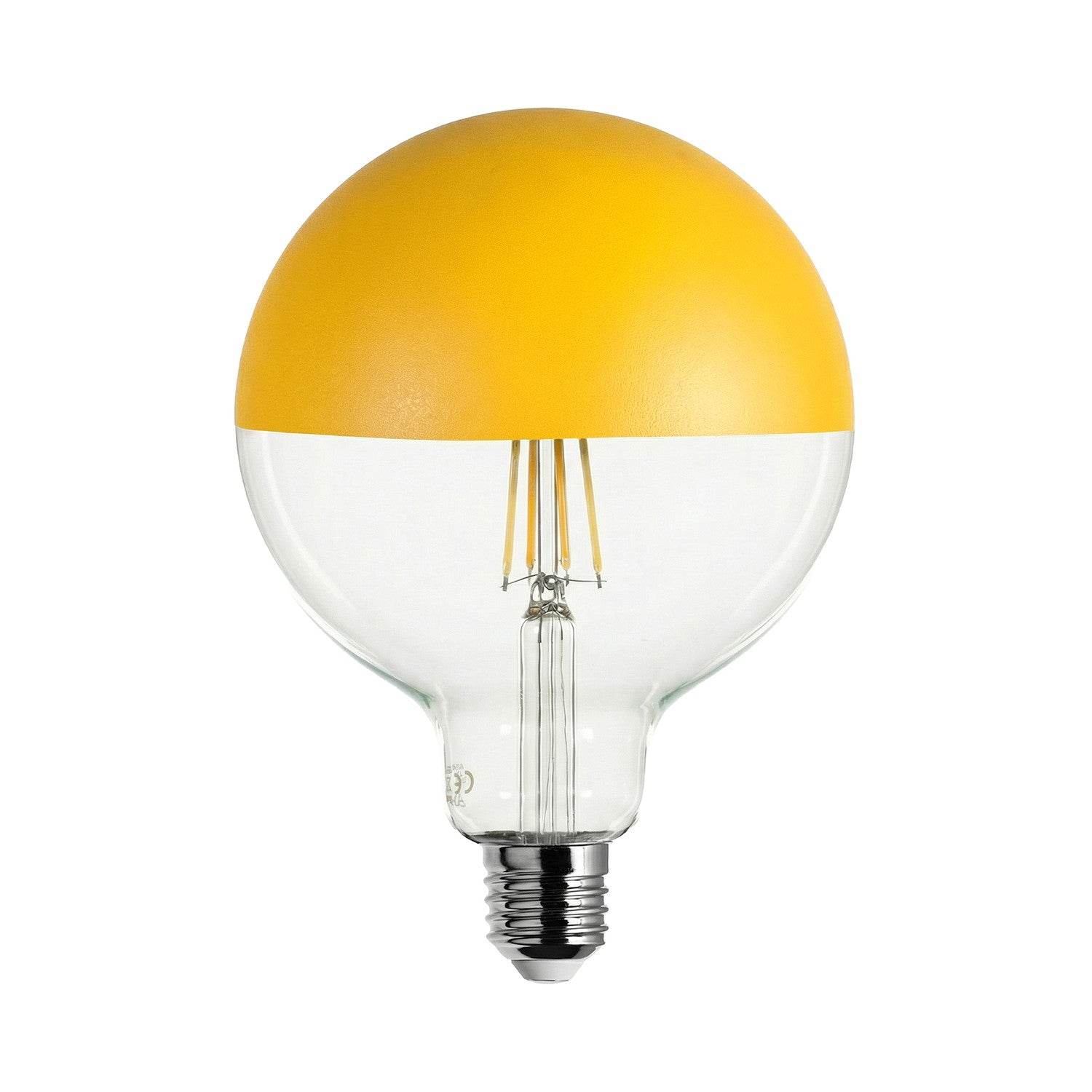 Maria LED light bulb G125 4.8W 806Lm E27 2700K Dimmable - Yellow