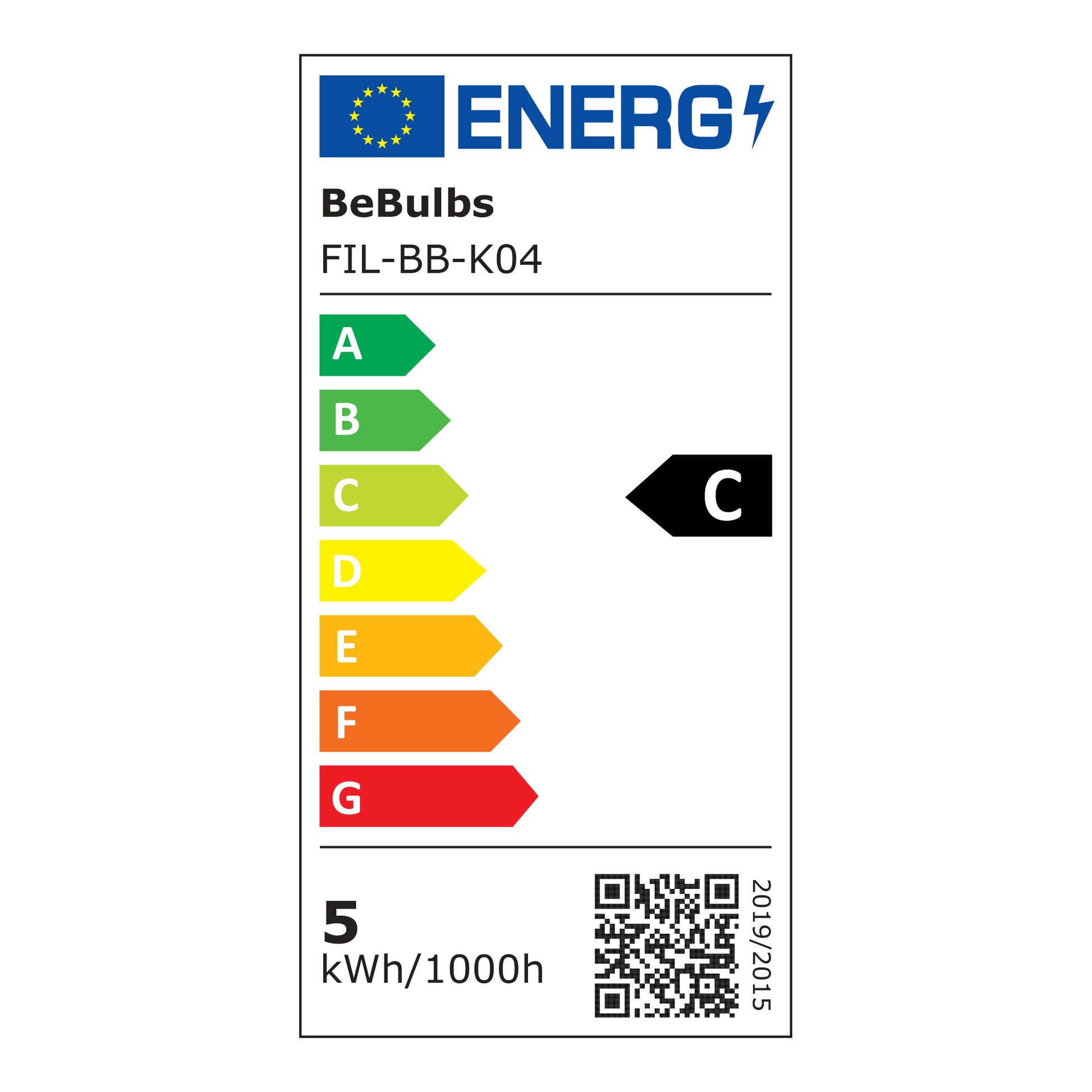 Lampadina LED Talia G125 4,8W 806Lm E27 2700K Dimmerabile - Arancione