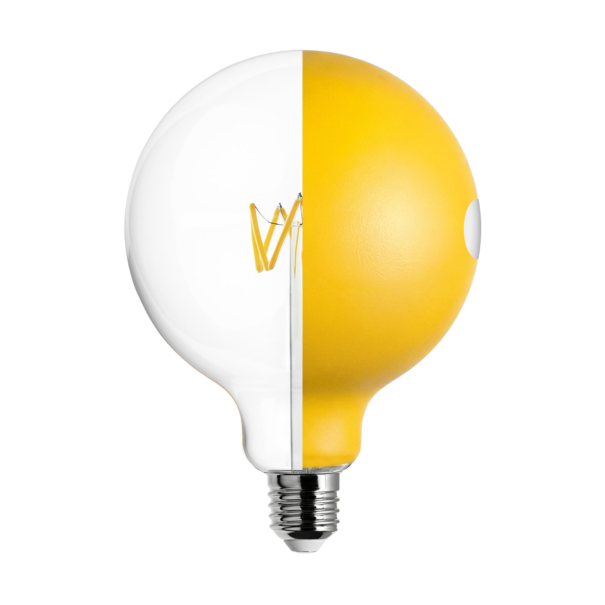 Lampadina LED Talia G125 4,8W 806Lm E27 2700K Dimmerabile - Giallo