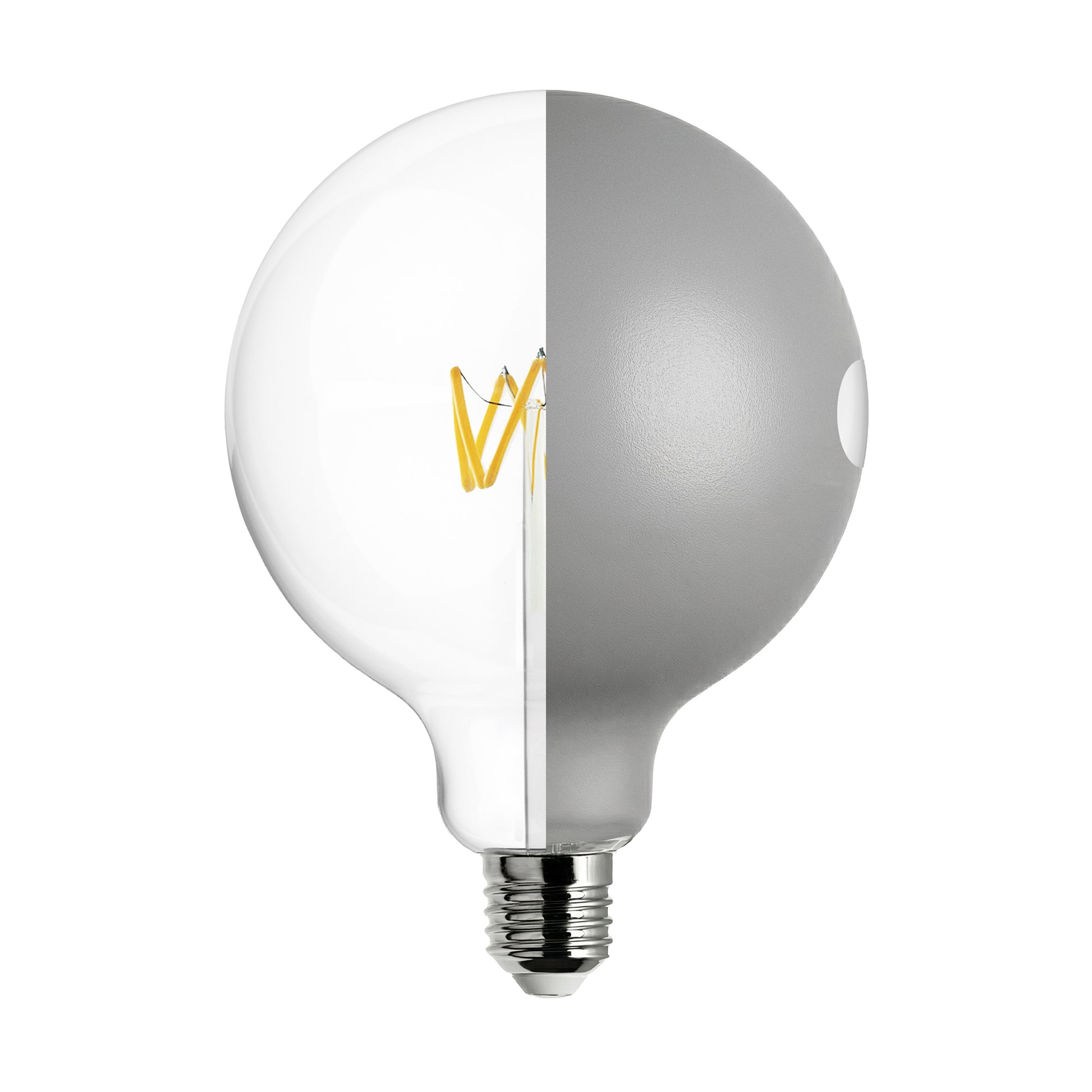 Lampadina LED Talia G125 4,8W 806Lm E27 2700K Dimmerabile - Grigio