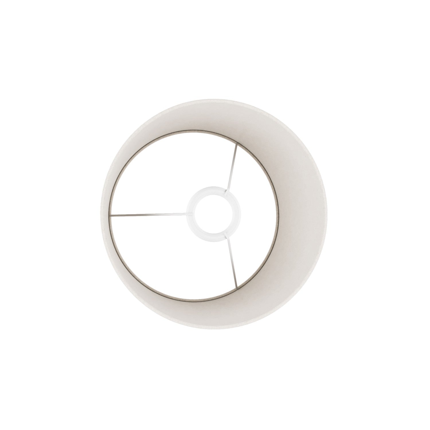 Paralume Athena con attacco E27 per lampada da tavolo o da terra - Made in Italy - Lana Sabbia