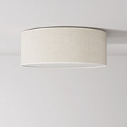 Plafoniera in tessuto Medium Slim - Made in Italy - Juta Chiara