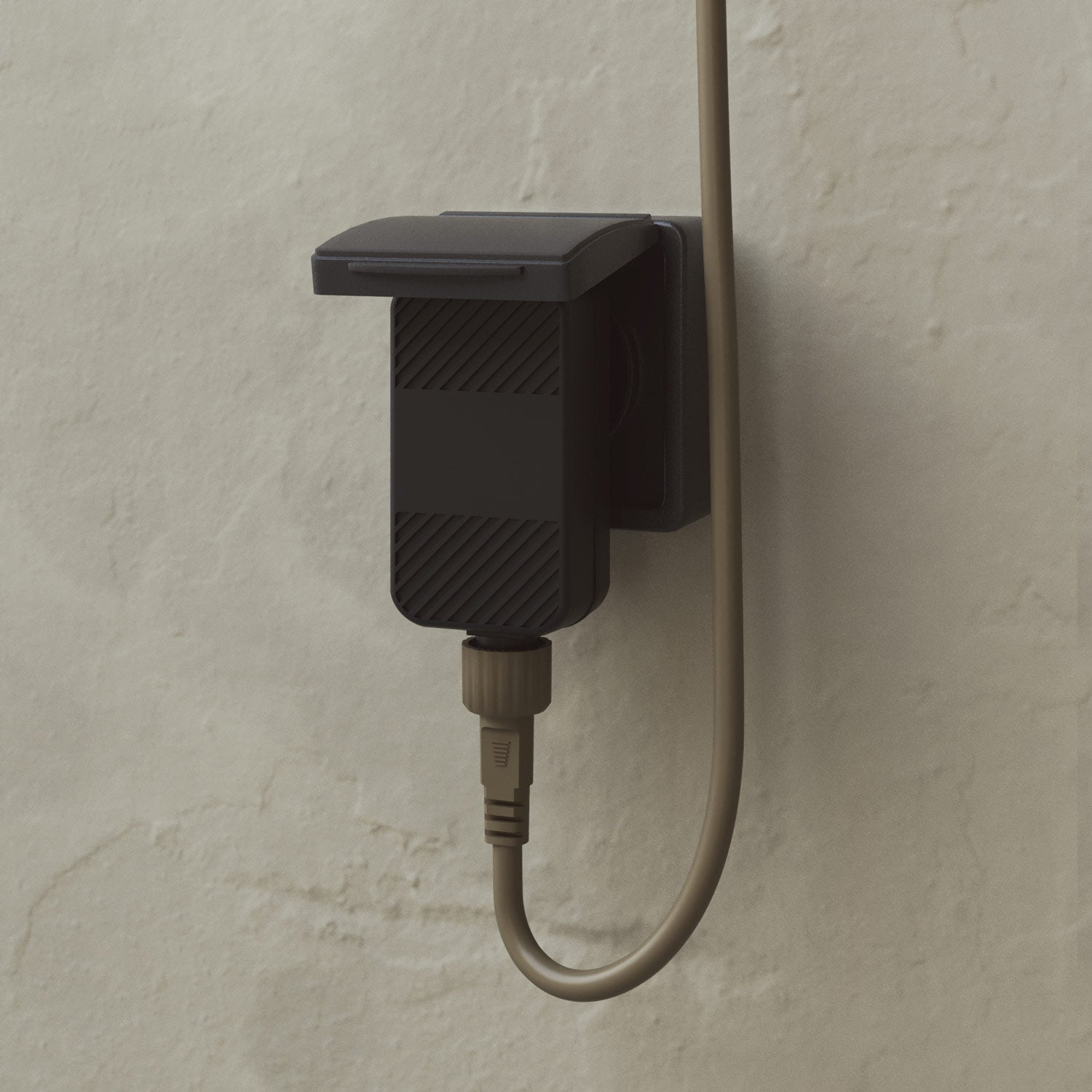 Catena luminosa 12 punti luce da esterno IP67 Verde oliva con spina UK - Marina12