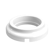 Base in porcellana per presa elettrica e per interruttore/deviatore - Bianco