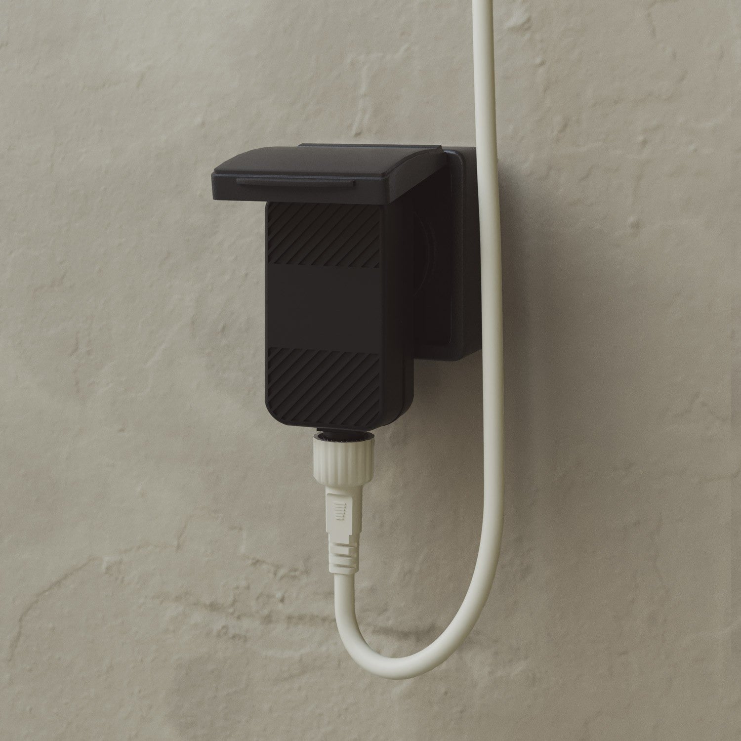 Catena luminosa 12 punti luce da esterno IP67 Bianco Sabbia con spina UK - Marina12 Cherry