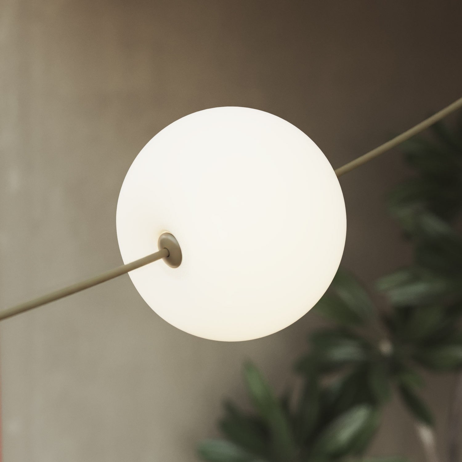 Catena luminosa 12 punti luce da esterno IP67 Verde Oliva con spina UK - Marina12 Cherry