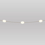 Catena luminosa 3 punti luce da esterno IP67 Desert Brown con spina UK - Marina3