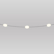 Catena luminosa 3 punti luce da esterno IP67 Grigio con spina UK - Marina3