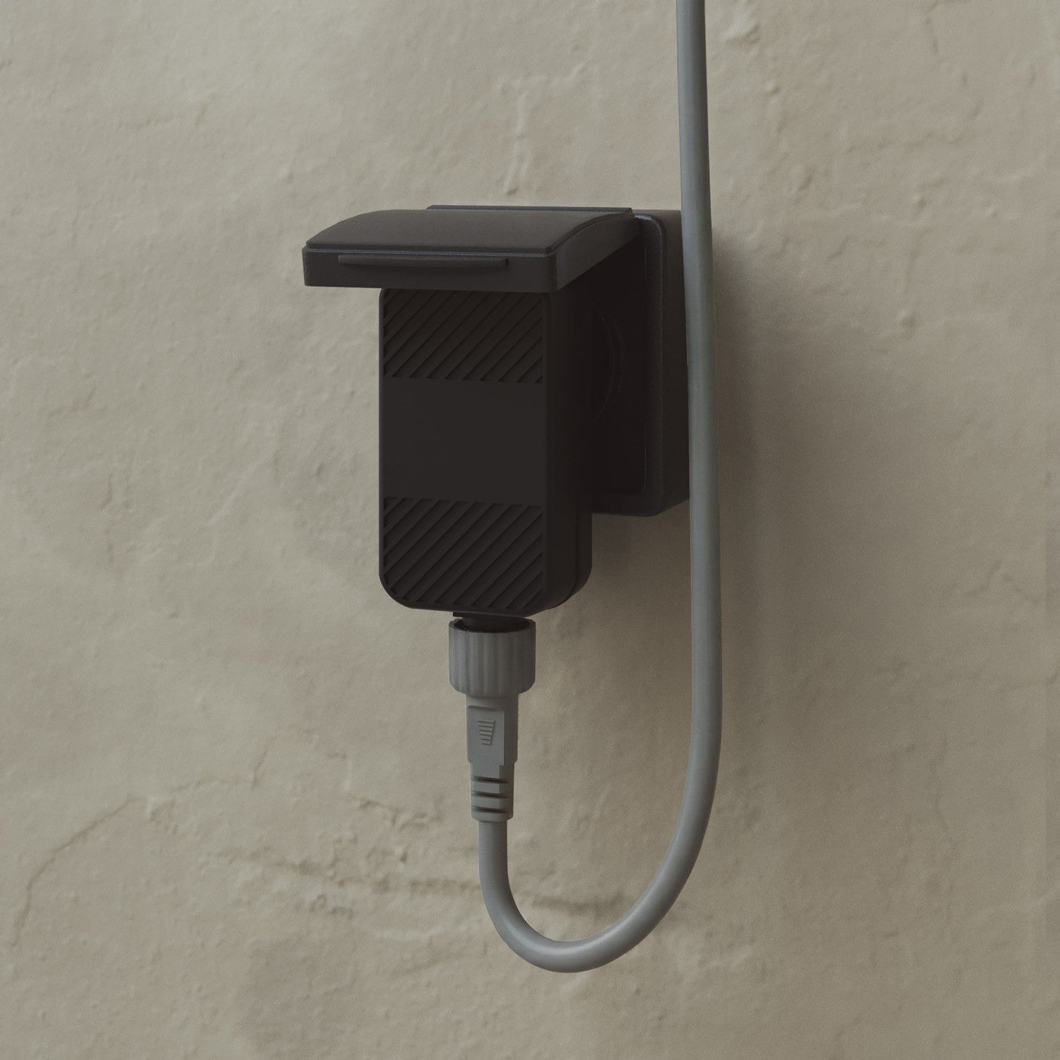 Catena luminosa 3 punti luce da esterno IP67 Grigio con spina UK - Marina3 Cherry