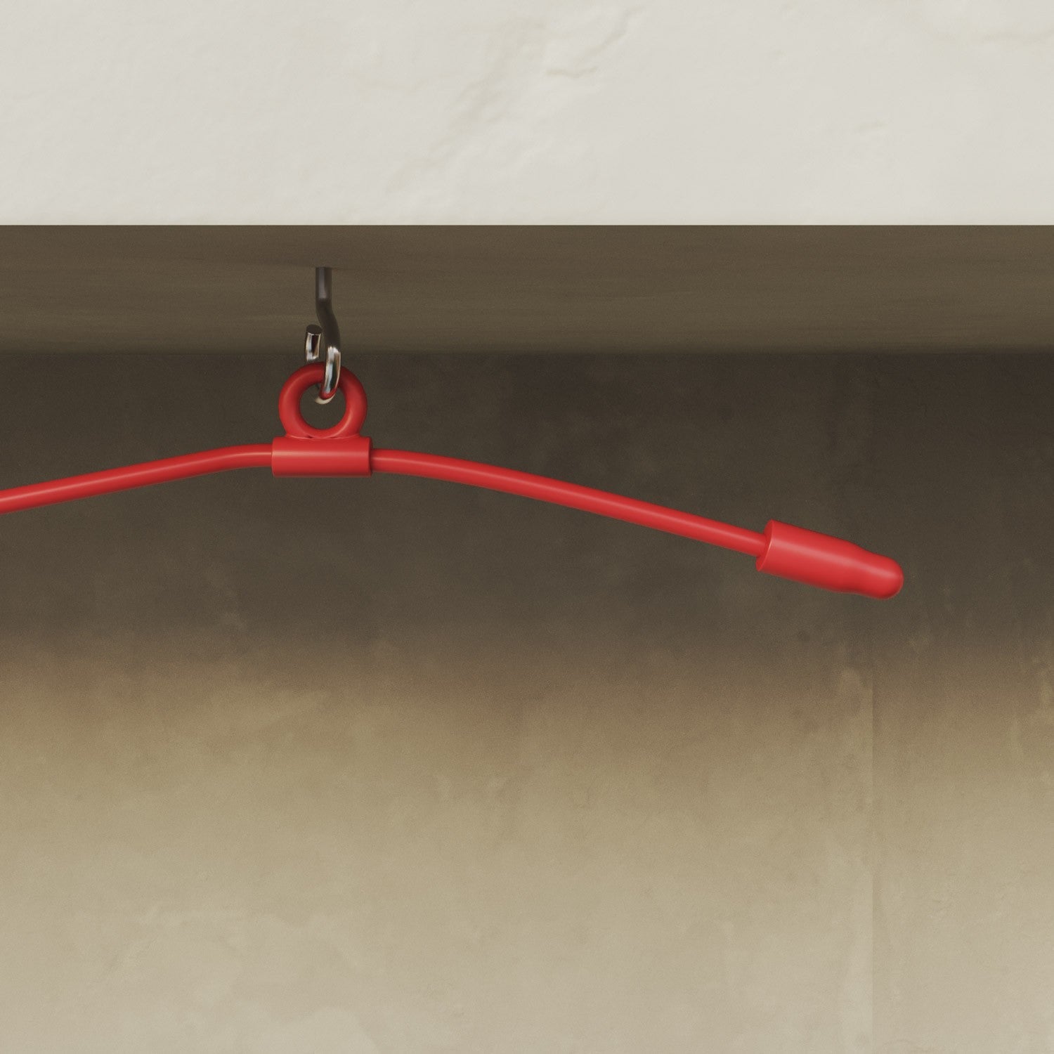 Catena luminosa 3 punti luce da esterno IP67 Rosso Stella Marina con spina UK - Marina3 Cherry 70 cm