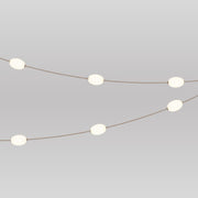Catena luminosa 6 punti luce da esterno IP67 Desert Brown con spina UK - Marina6