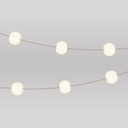 Catena luminosa 6 punti luce da esterno IP67 Desert Brown con spina UK - Marina6 Cherry