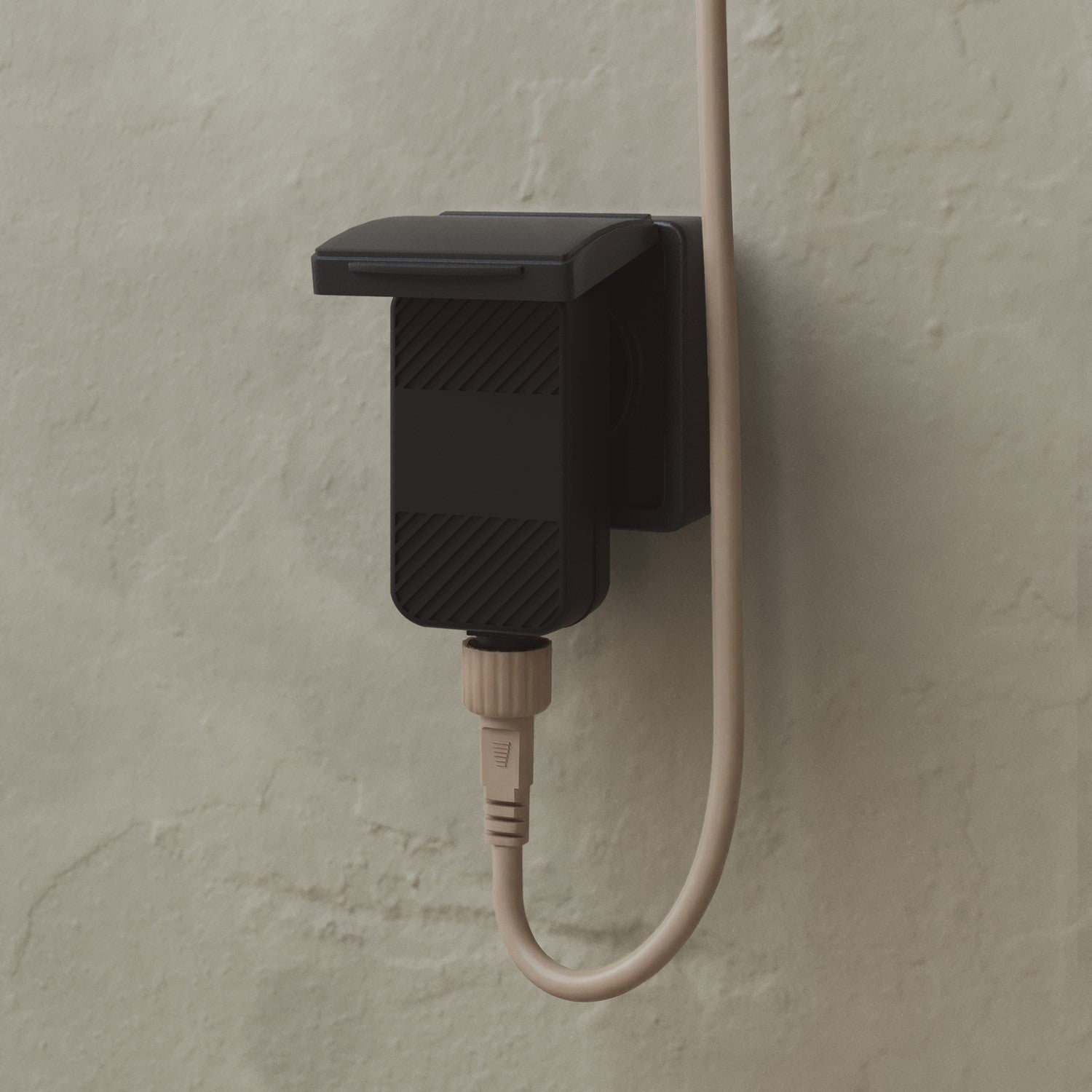 Catena luminosa 6 punti luce da esterno IP67 Desert Brown con spina UK - Marina6 Cherry