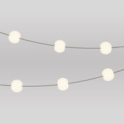 Catena luminosa 6 punti luce da esterno IP67 Verde Oliva con spina UK - Marina6 Cherry