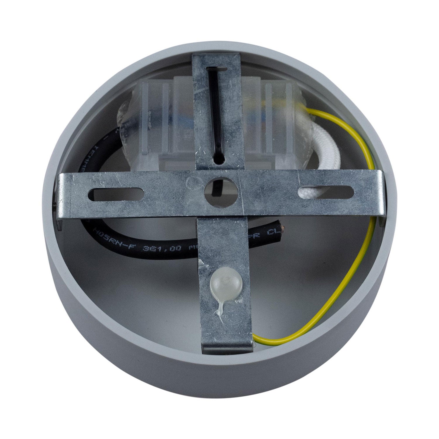 EIVA Kit Rosone in Silicone Soft Touch per Esterno IP65 - Sistema Modulair - Nero