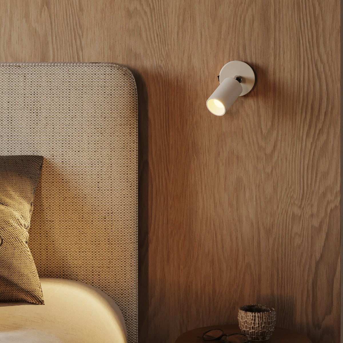 Faretto GU10 Spotlight LED Bispot - Bianco opaco