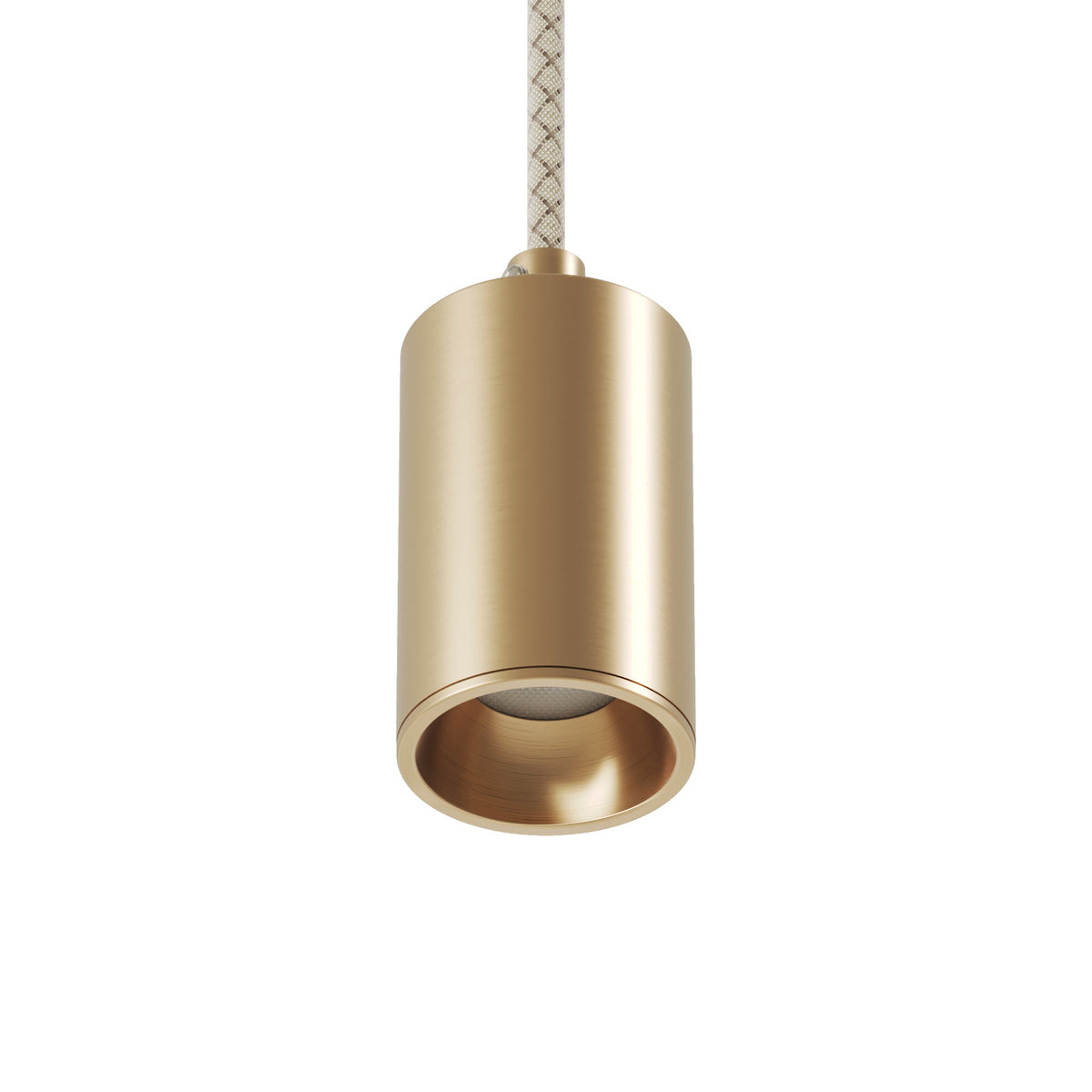 Faretto GU10 Spotlight LED Bispot - Bronzo satinato