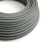 Filo elettrico ricoperto Grigio Fumé - L'Originale Creative Cables, ideale per progetti di illuminazione creativi - RM03
