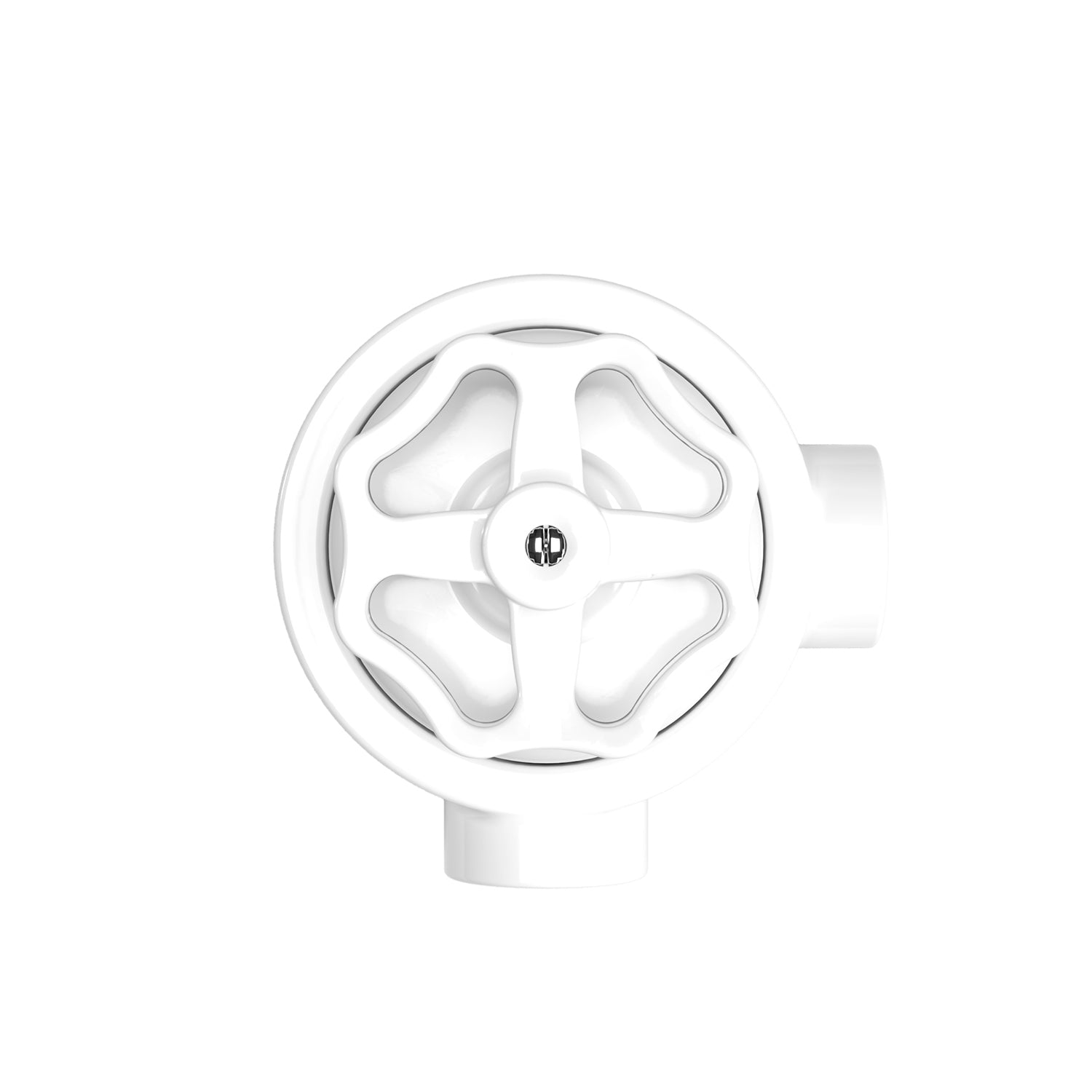 Kit interruttore/deviatore con manopola e base per Creative-Tubes in porcellana bianca Bianco 2