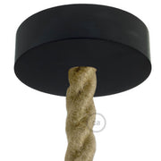 Kit rosone in legno per cordone 2XL - Nero