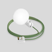 Lampada da esterno Modulair IP65 con spina UK, paralume infrangibile Unbreak-a-Ball e cavo SX08