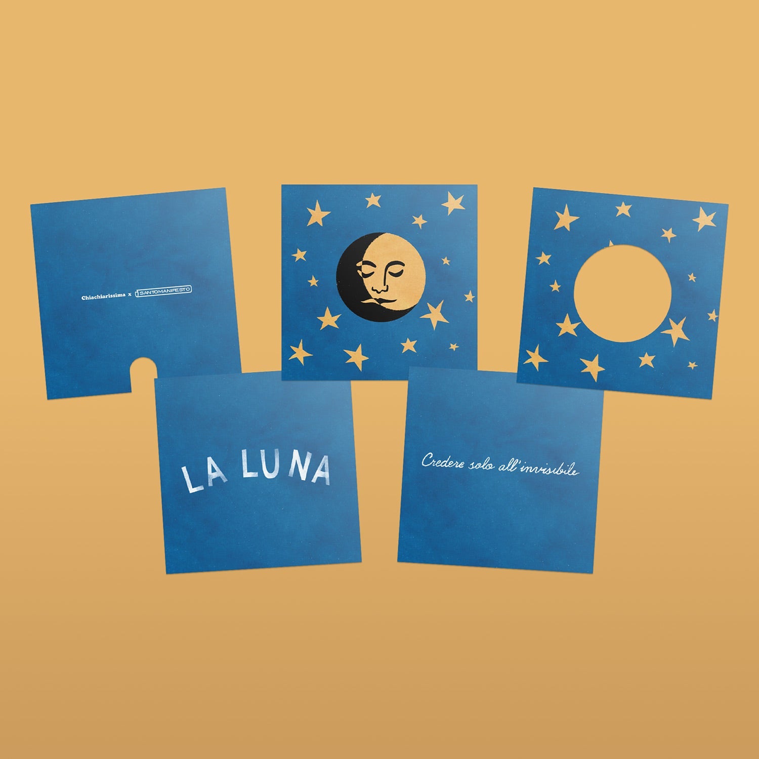 Lampada da tavolo Cubetto "La luna" con spina inglese e lampadina globo effetto porcellana - Santomanifesto