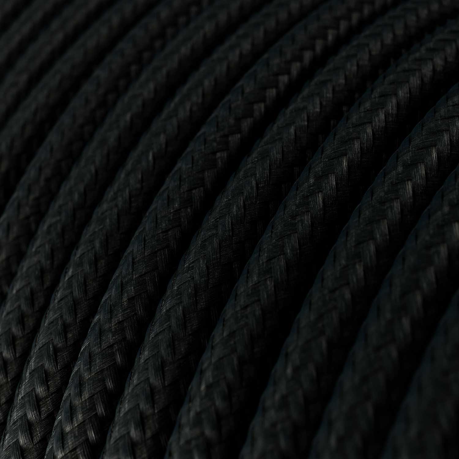 Lampada da terra MAG-Y con base metallica tonda e spina UK - Nero