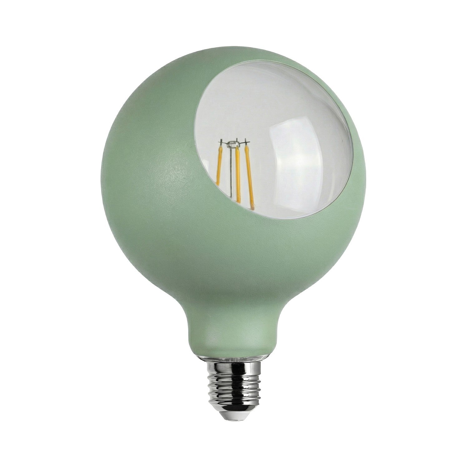 Lampadina LED Camo G125 4,8W 806Lm E27 2700K Dimmerabile - Verde