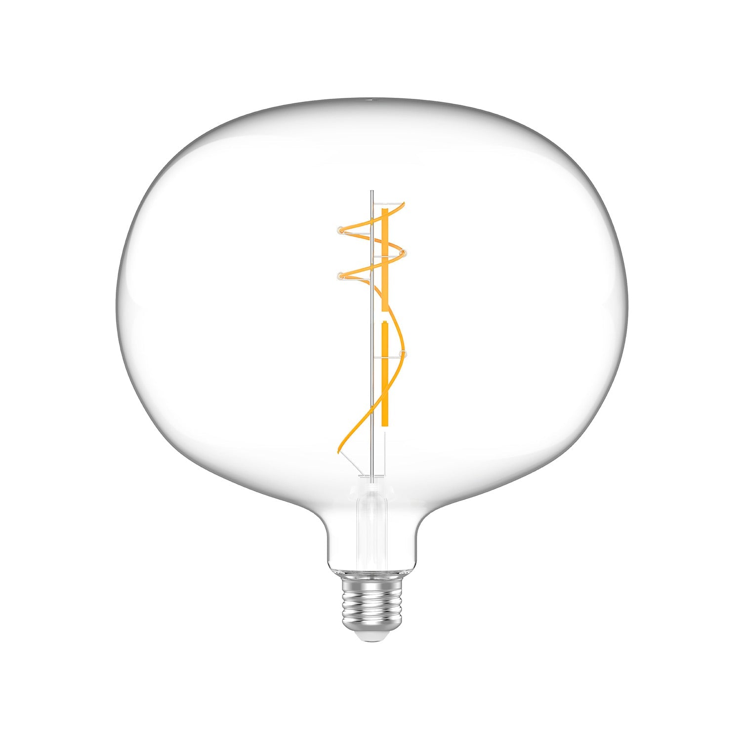 Lampadina LED Trasparente Ellipse 220 10W 1100Lm E27 2700K Dimmerabile - H02