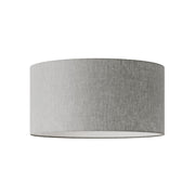 Paralume Cilindro XL in tessuto con attacco E27 - Made in Italy - Camelot Grigio