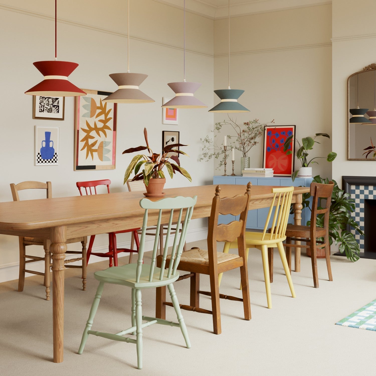 Paralume in tessuto Clessidra Teletta mandarino - Made in Italy Arenal sabbia