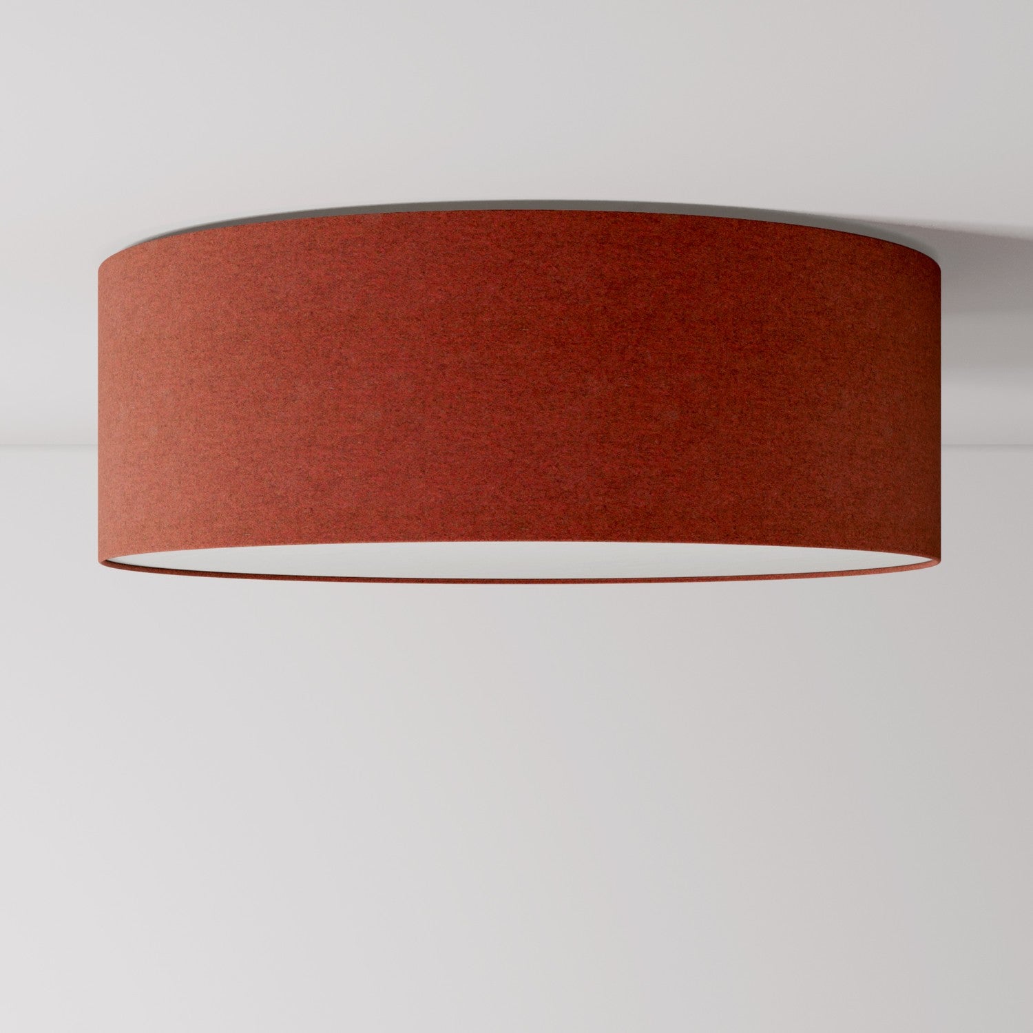 Plafoniera in tessuto Large - Made in Italy - Lana Aragosta