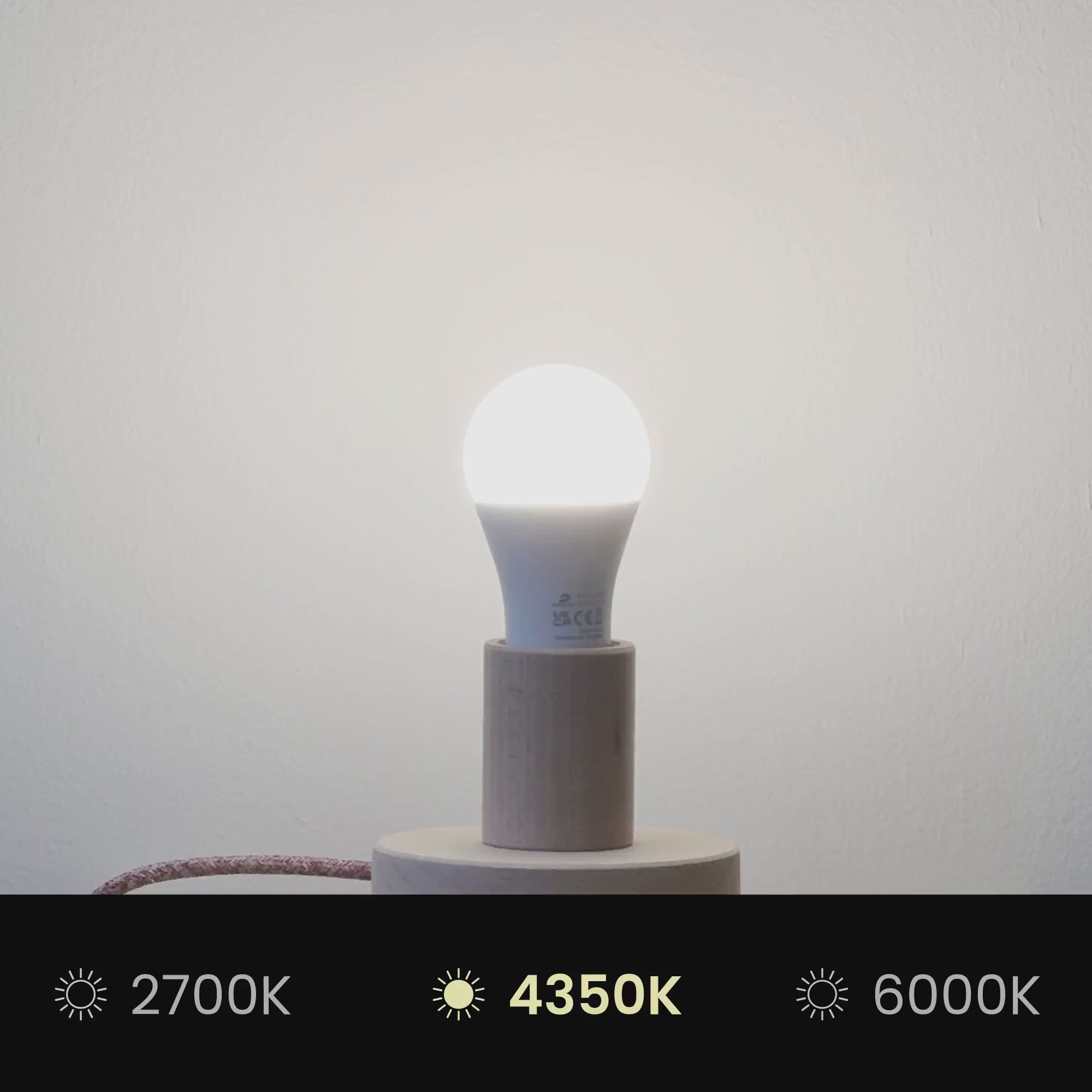 Load video: Impero M Lampshade for pendant with E27 fitting - Made in Italy - Sand Wool