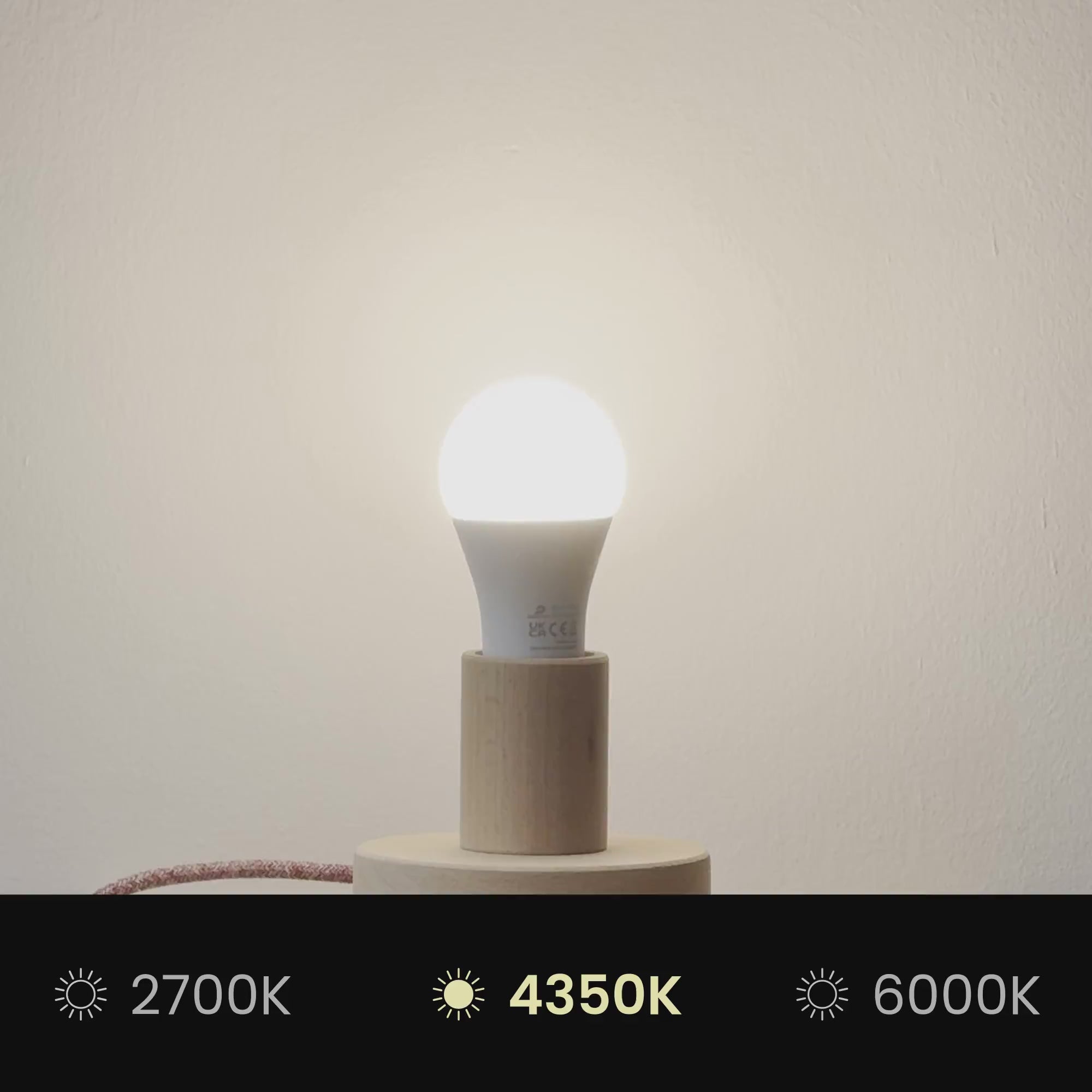 Load video: Impero L Lampshade for table lamp or wall light with E27 fitting - Made in Italy - Light Jute