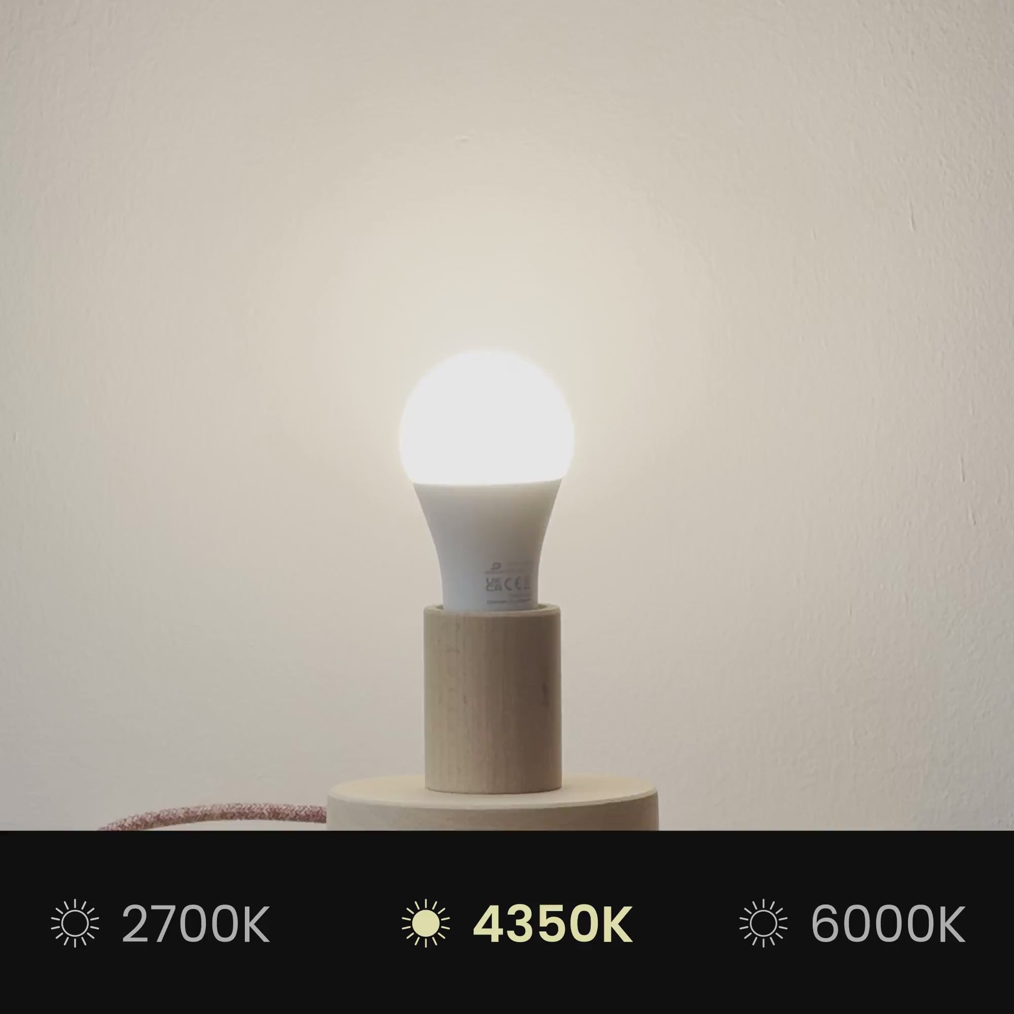 Load video: Athena Lampshade with E27 fitting for table or floor lamp - Made in Italy - Mustard Wool