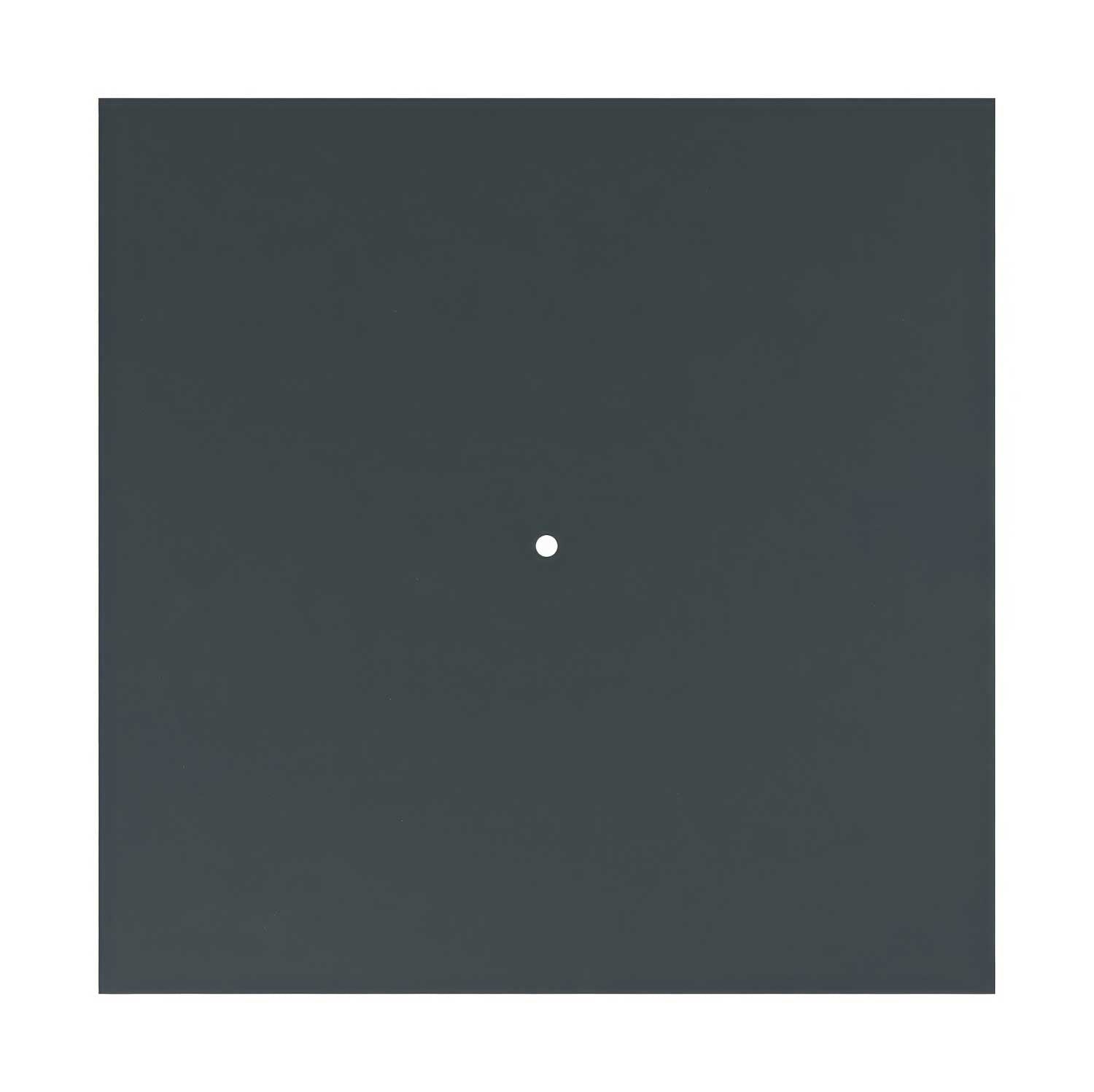 Rosone XXL Rose-One quadrato, 400 mm con 1 foro e 4 fori laterali - Antracite Bianco