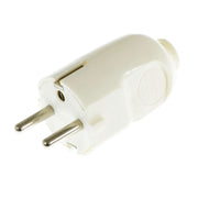 Spina Schuko - Made in Italy - Bianco